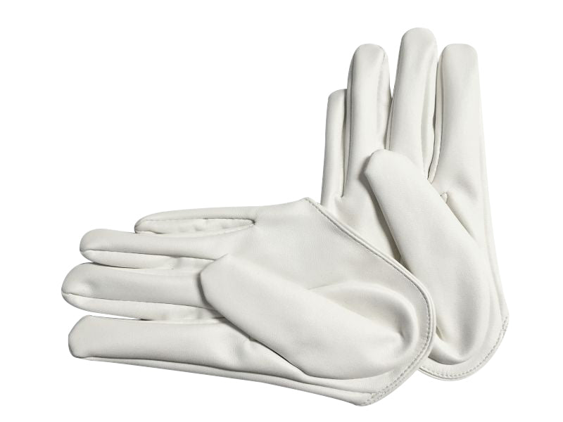 Womens Half Palm Gloves - PU