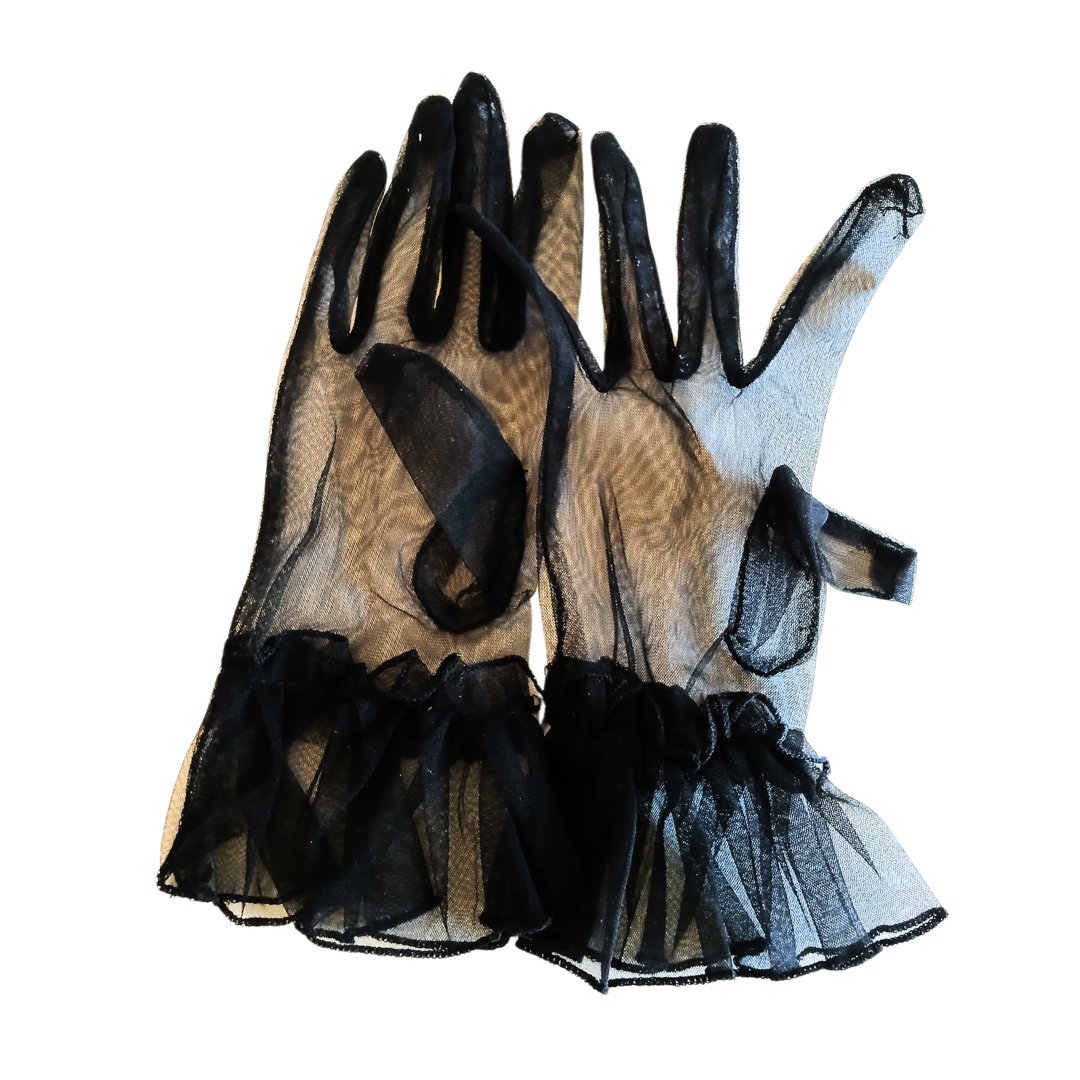 Women's Chiffon Gloves - Julie Herbert Millinery