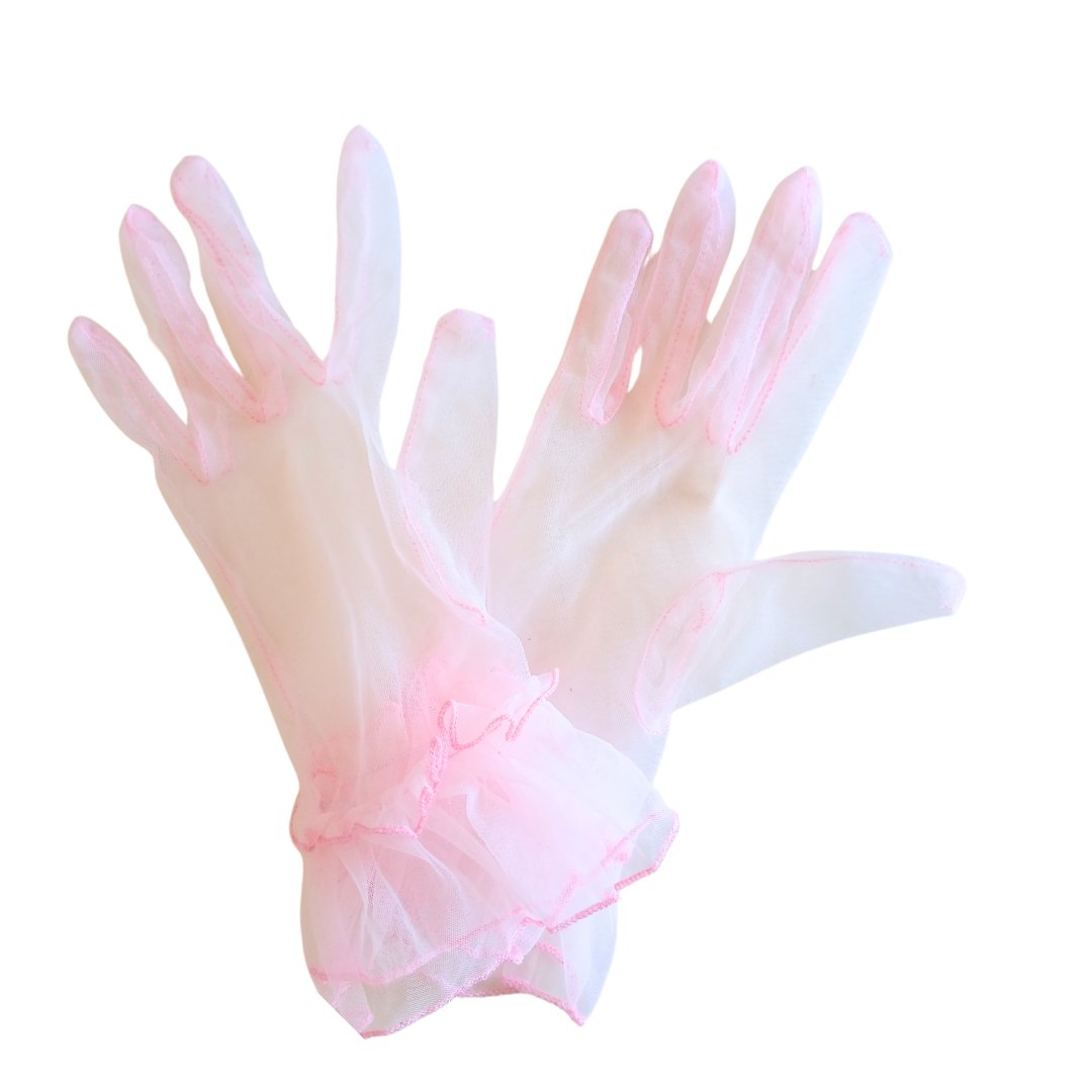 Women's Chiffon Gloves - Julie Herbert Millinery