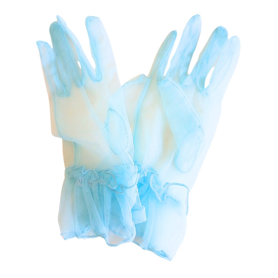 Women's Chiffon Gloves - Julie Herbert Millinery