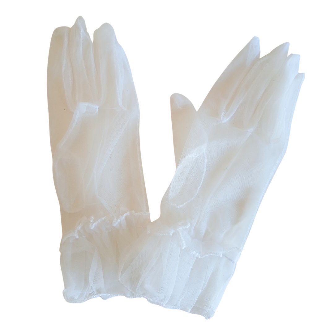 Women's Chiffon Gloves - Julie Herbert Millinery