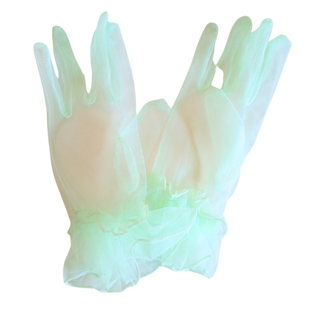 Women's Chiffon Gloves - Julie Herbert Millinery