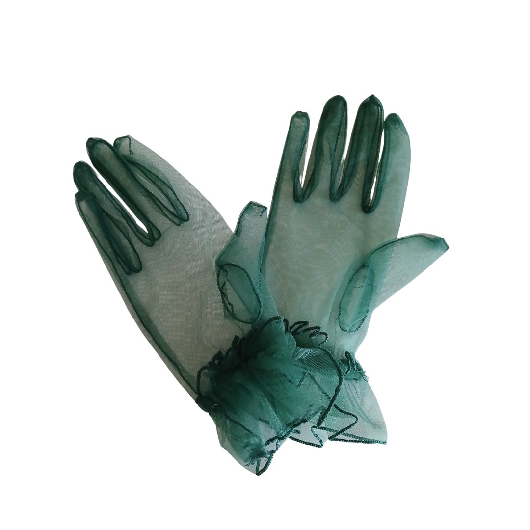 Women's Chiffon Gloves - Julie Herbert Millinery