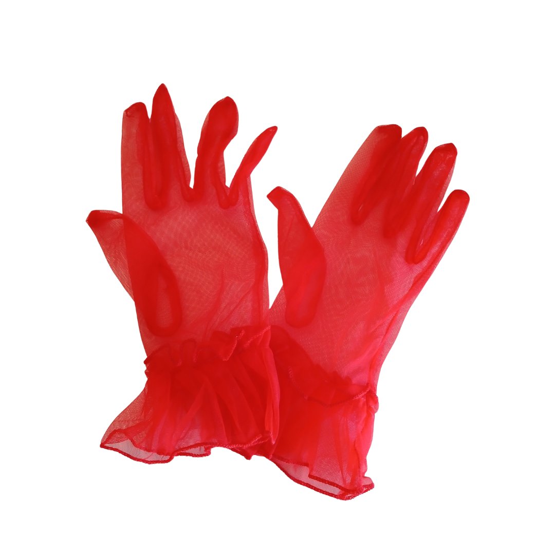 Women's Chiffon Gloves - Julie Herbert Millinery