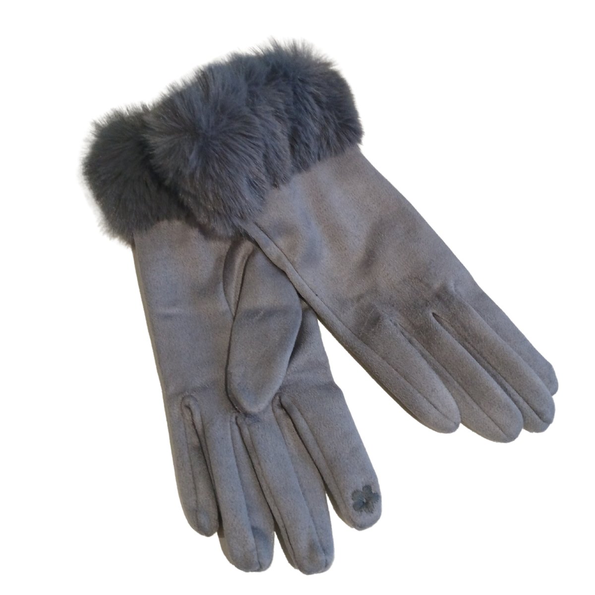 Women's Soft and Fluffy Winter Gloves - Julie Herbert Millinery Winter gloves
