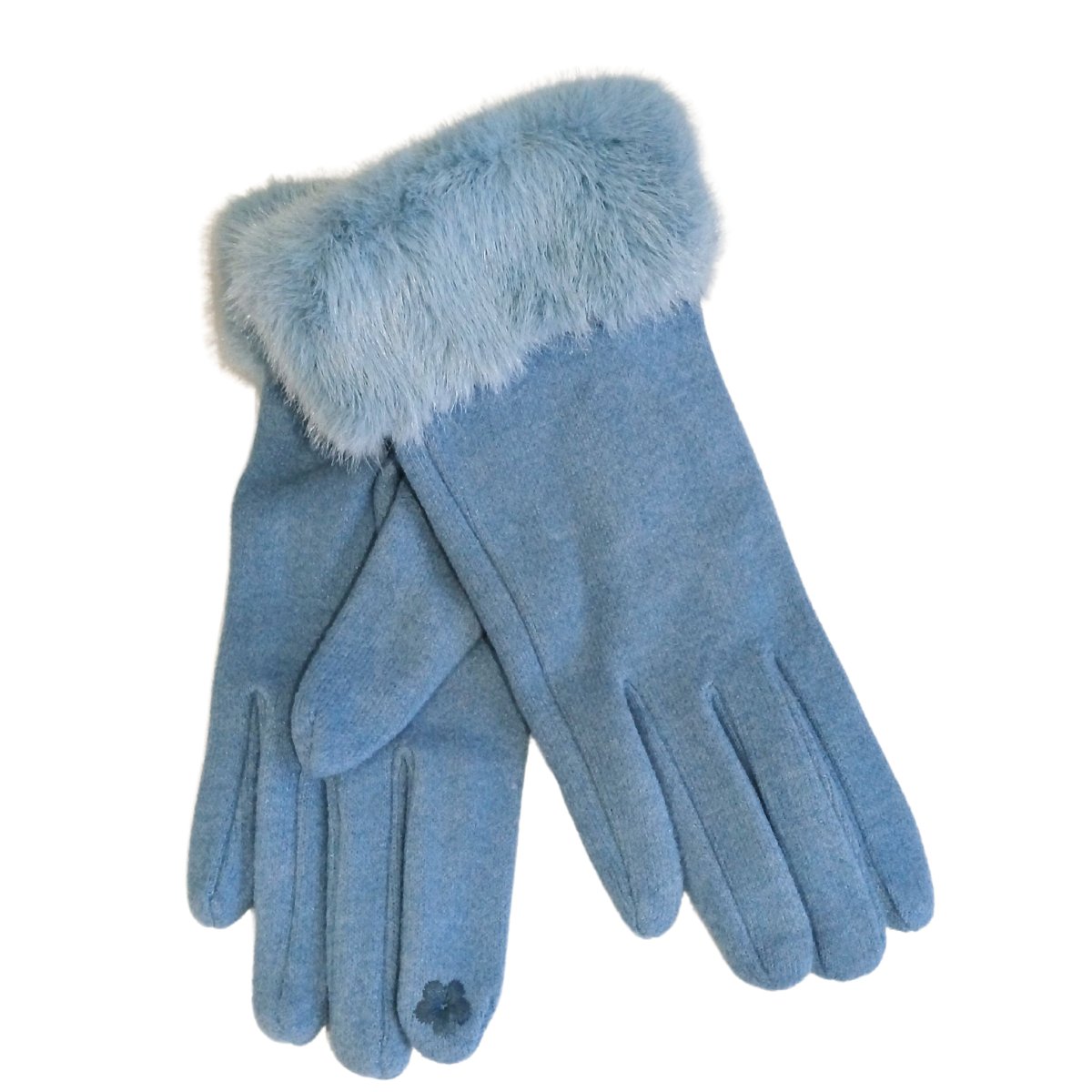 Women's Soft and Fluffy Winter Gloves - Julie Herbert Millinery Winter gloves