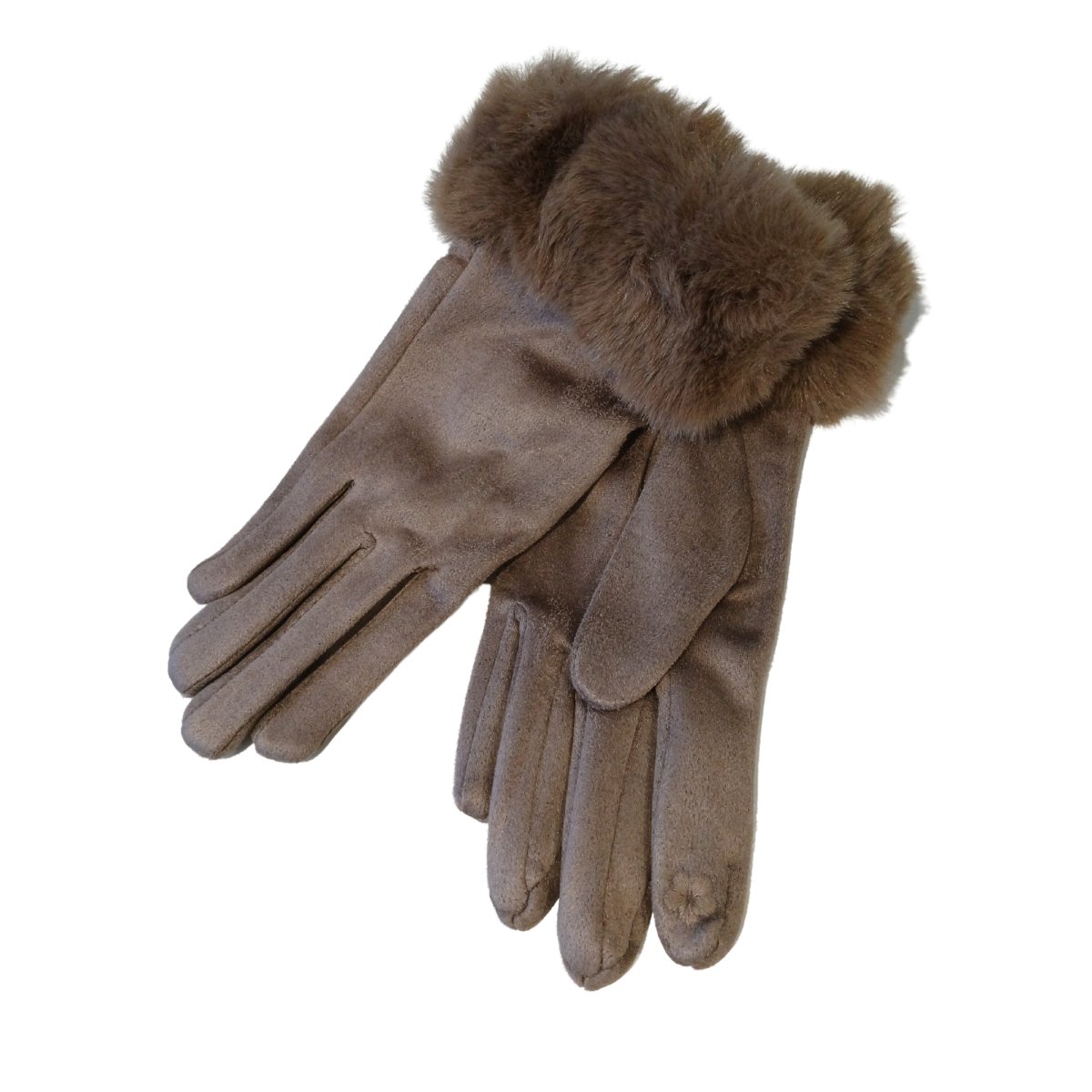 Women's Soft and Fluffy Winter Gloves - Julie Herbert Millinery