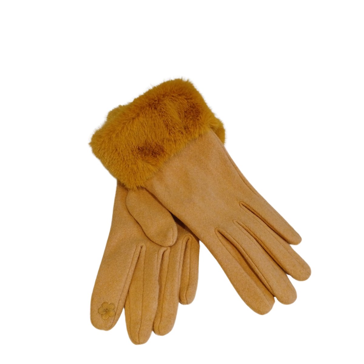 Women's Soft and Fluffy Winter Gloves - Julie Herbert Millinery