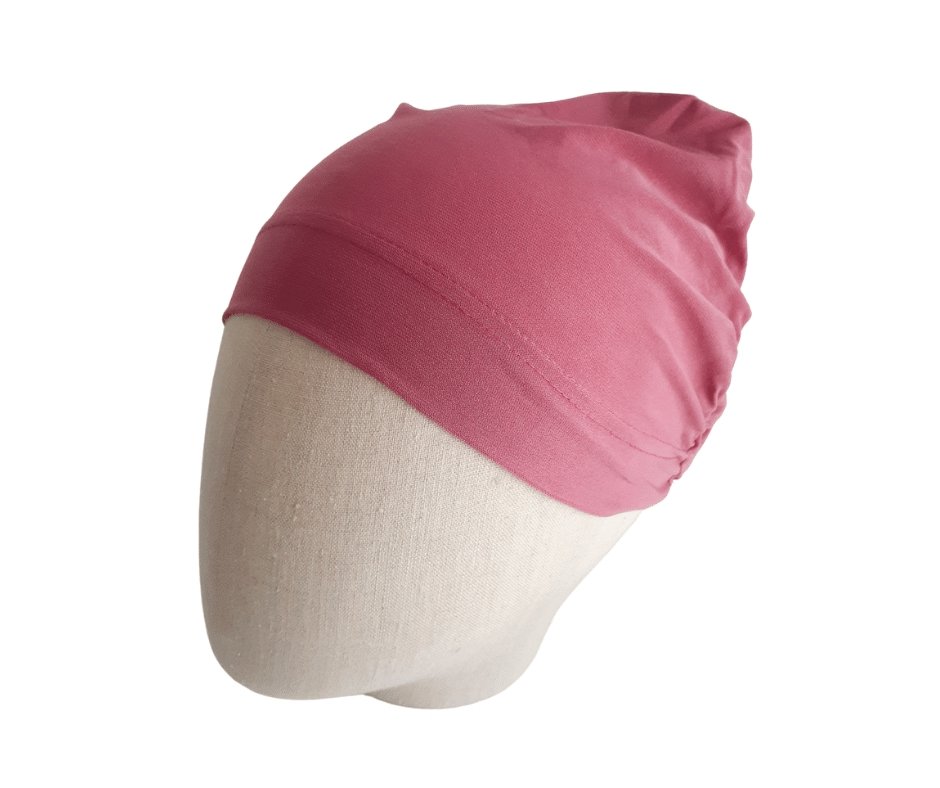 Dark pink ladies turban hat - Julie Herbert Millinery Turbans