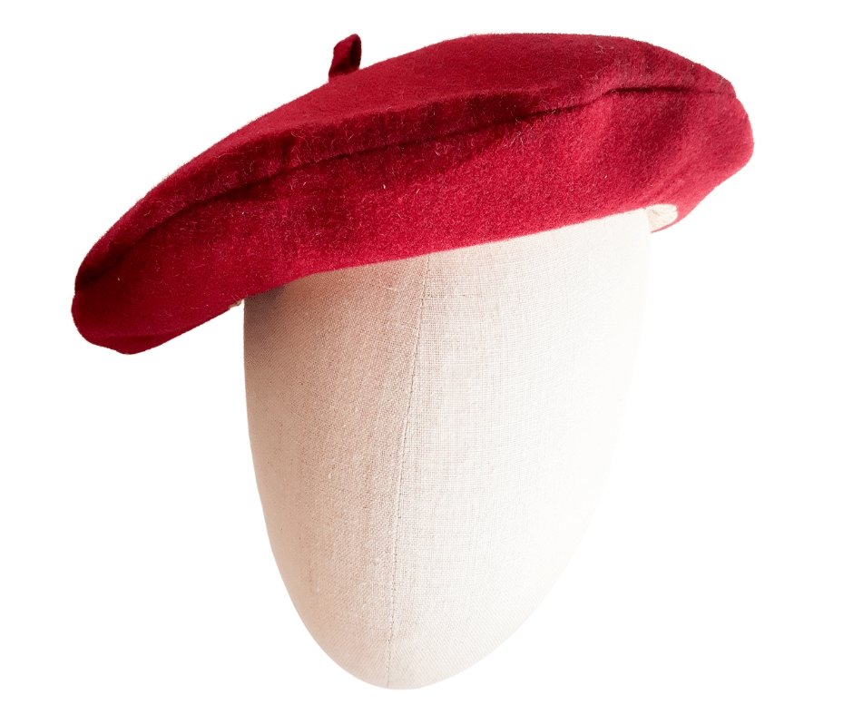 Ladies Italian Wool Felt Berets - Julie Herbert Millinery Beret