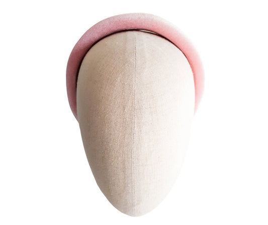 Ladies Velvet Padded Headbands - Julie Herbert Millinery padded headband