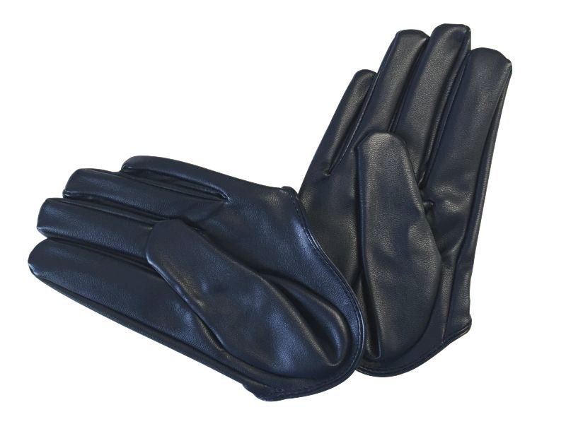 Womens Half Palm Gloves - PU - Julie Herbert Millinery