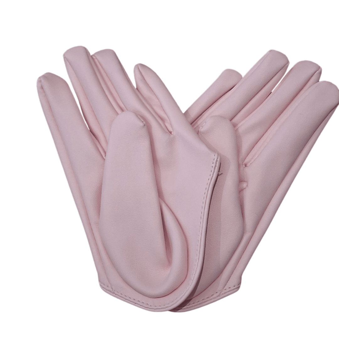 Womens Half Palm Gloves - Vegan - Julie Herbert Millinery
