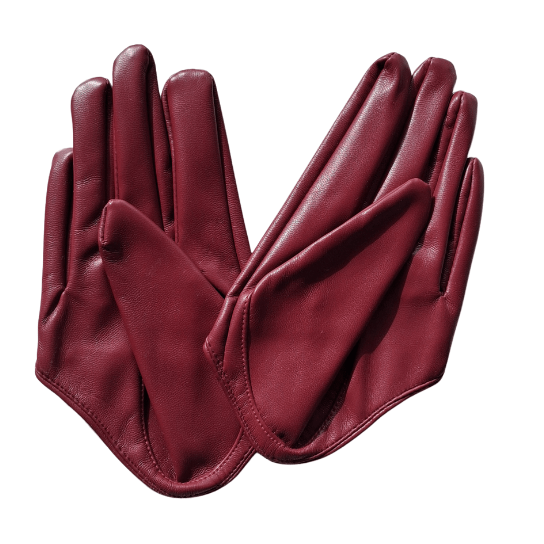 Womens Half Palm Gloves - Vegan - Julie Herbert Millinery