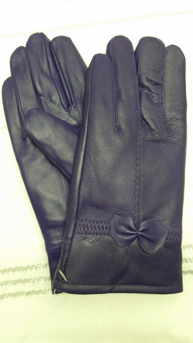 Faux Leather Gloves - Julie Herbert Millinery