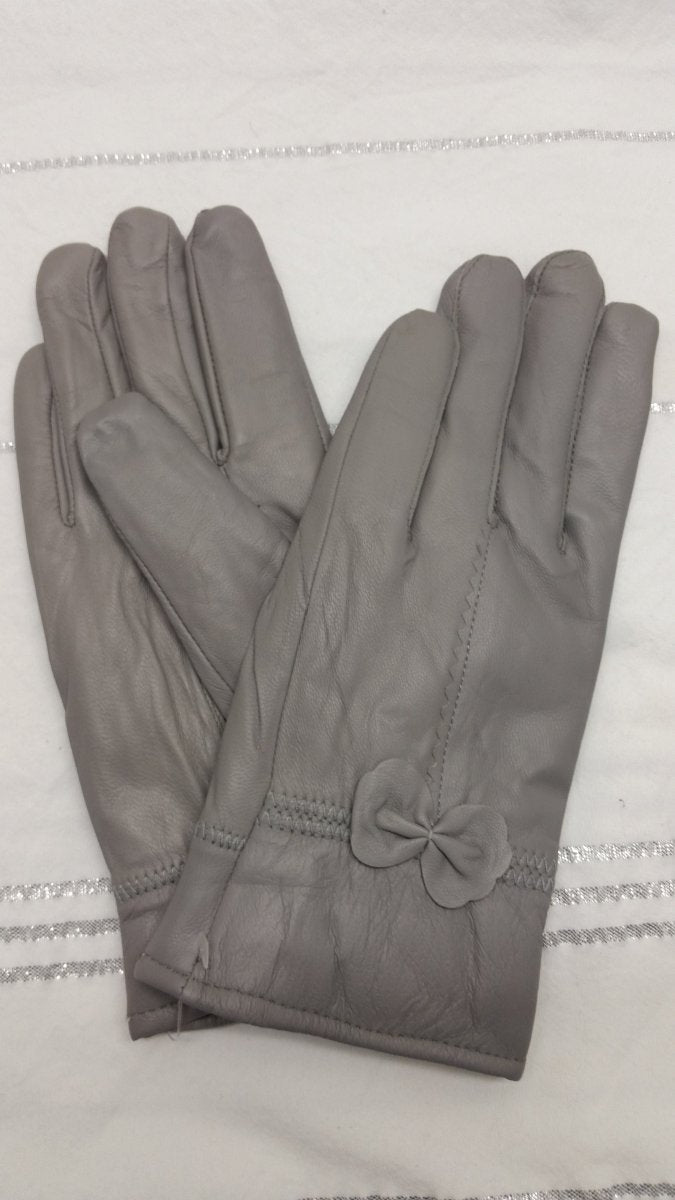 Faux Leather Gloves - Julie Herbert Millinery